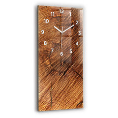 Sieninis laikrodis Dekoratyvinė mediena kaina ir informacija | Laikrodžiai | pigu.lt