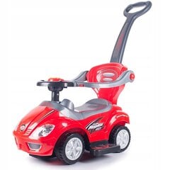 Paspiriama mašinėlė Fluxar DELUXE 3in1, raudona kaina ir informacija | Žaislai kūdikiams | pigu.lt