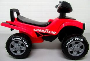 Paspiriama mašinėlė The GoodYear, raudona kaina ir informacija | Žaislai kūdikiams | pigu.lt