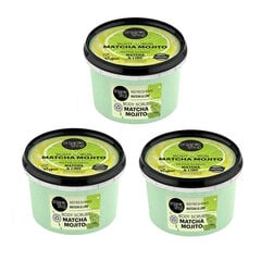 Gaivinantis kūno šveitiklis Organic Shop Matcha&Lime, 3 x 250 ml цена и информация | Скрабы для тела | pigu.lt