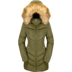 Зимняя парка для женщин Szory, зеленая цена и информация | Женские куртки | pigu.lt