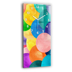 Sieninis laikrodis Abstraktiniai ratai kaina ir informacija | Laikrodžiai | pigu.lt