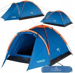 Палатка НИЛЬС Турист-2м, голубая цена и информация | Палатки | pigu.lt