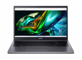 15.6"  Aspire 5 A515 i5-1335U 8GB 256GB SSD Windows 11 Портативный компьютер цена и информация | Ноутбуки | pigu.lt