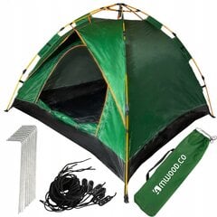 Палатка NAMIOT-4, зеленая цена и информация | Палатки | pigu.lt