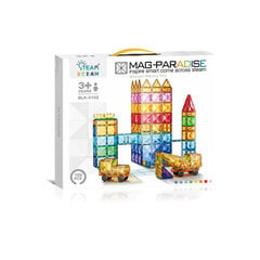 Magnetinis konstruktorius MAG -PARADISE Steam, 100 d kaina ir informacija | Konstruktoriai ir kaladėlės | pigu.lt