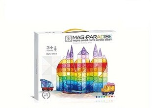Магнитный конструктор Mag - Paradise Steam, 120 шт цена и информация | Конструкторы и кубики | pigu.lt