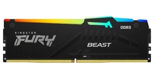 Kingston Fury Beast RGB (KF560C30BBA-16) kaina ir informacija | Operatyvioji atmintis (RAM) | pigu.lt