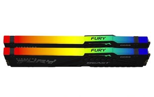 Kingston Fury Beast RGB (KF564C32BBEAK2-32) kaina ir informacija | Operatyvioji atmintis (RAM) | pigu.lt