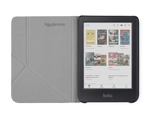 Kobo Clara Colour/BW SleepCover Case Black (N365-AC-BK-E-PU) kaina ir informacija | Planšečių, el. skaityklių dėklai | pigu.lt