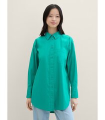 Tom Tailor женская рубашка 1032792*35363, зелёная цена и информация | Женские блузки, рубашки | pigu.lt