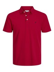 Jack & Jones marškinėliai vyrams 12136668*10, raudoni kaina ir informacija | Vyriški marškinėliai | pigu.lt