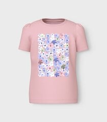 Name It marškinėliai mergaitėms 13230271*01, rožiniai kaina ir informacija | Marškinėliai mergaitėms | pigu.lt