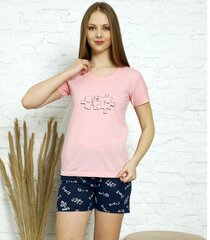 La Penna pižama moterims 585263 01, rožinė/mėlyna kaina ir informacija | Naktiniai, pižamos moterims | pigu.lt