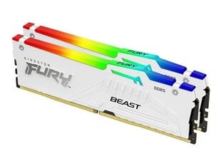 Kingston FURY Beast RGB (KF560C30BWEAK2-32) kaina ir informacija | Operatyvioji atmintis (RAM) | pigu.lt