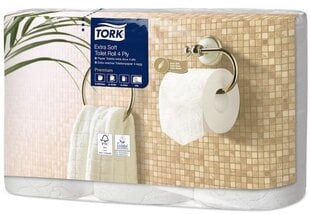 Tork tualetinis popierius Premium Extra Soft T4, 18,8m, 4 sl., 6 rul. kaina ir informacija | Tualetinis popierius, popieriniai rankšluosčiai | pigu.lt