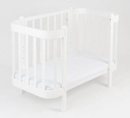 Vaikiška lova Ingvart Nika 5-in-1, 60x120 cm, balta kaina ir informacija | Vaikiškos lovos | pigu.lt