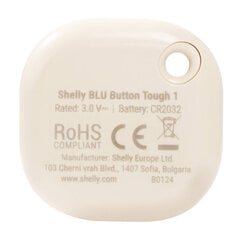 Action and Scenes Activation Button Shelly Blu Button Tough 1 (ivory) цена и информация | Камеры видеонаблюдения | pigu.lt