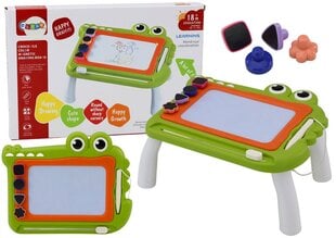 Стол для рисования «Крокодил», зеленый цена и информация | Развивающие игрушки | pigu.lt