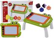 Piešimo stalas krokodilas Lean Toys, žalias kaina ir informacija | Lavinamieji žaislai | pigu.lt