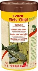 Visavertis pašaras Sera Wels-Chips Nature, 95 g kaina ir informacija | Maistas žuvims | pigu.lt