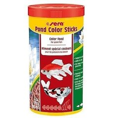 Visavertis pašaras Sera Pond Color Sticks Nature, 170 g kaina ir informacija | Maistas žuvims | pigu.lt