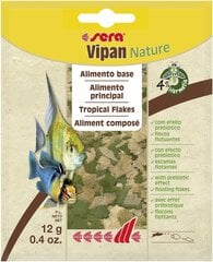 Visavertis pašaras Sera Vipan Nature, 12 g kaina ir informacija | Maistas žuvims | pigu.lt