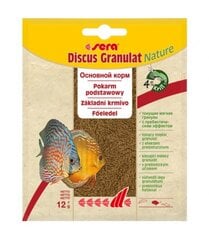 Visavertis pašaras Sera Discus Granules Nature, 12 g kaina ir informacija | Maistas žuvims | pigu.lt