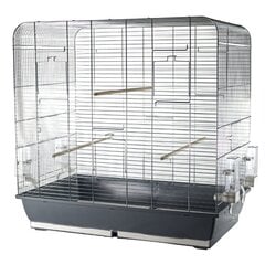 Клетка для птиц Saga Zinc P160 78x48x79см цена и информация | Скворечники, кормушки, клетки | pigu.lt