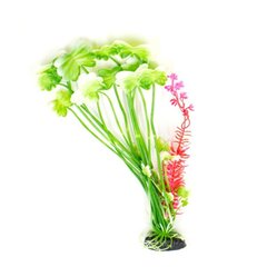 Пластиковое растение M040 30 см цена и информация | Аквариумные растения и декорации | pigu.lt