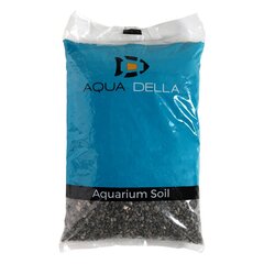 Akvariumo žvyras Aqua Della Alps, 10 kg, tamsus kaina ir informacija | Akvariumai ir jų įranga | pigu.lt
