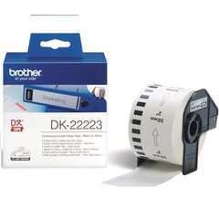 Juostelė Brother DK-22223, 50 mm x 30.5 m kaina ir informacija | Spausdintuvų priedai | pigu.lt