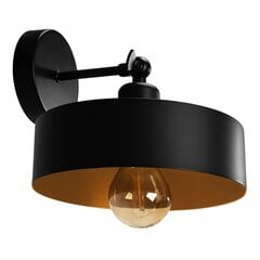 LED SIENINĖ LAMPA APP1332-1W BLACK GOLD цена и информация | Люстры | pigu.lt