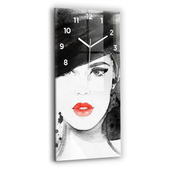 Sieninis laikrodis Moteris skrybėlėje kaina ir informacija | Laikrodžiai | pigu.lt