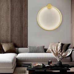 LED SIENINĖ LAMPA APP1390-CW GOLD 50cm цена и информация | Люстры | pigu.lt