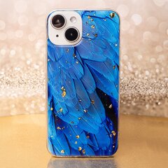 Fusion Gold Glam Blue Case цена и информация | Чехлы для телефонов | pigu.lt