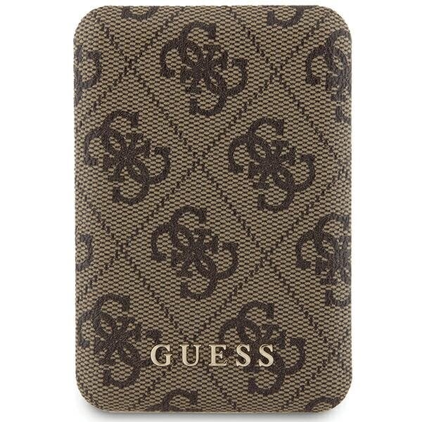 Guess 4G Leather Metal Logo Mag 5000 mAh kaina ir informacija | Atsarginiai maitinimo šaltiniai (power bank) | pigu.lt