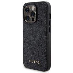 Zestaw Guess GUBPM5P13X4GEMGK iPhone 13 Pro Max 6.7" hardcase + Powerbank 5000mAh MagSafe czarny|black 4G Metal Logo цена и информация | Чехлы для телефонов | pigu.lt