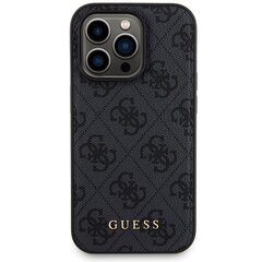 Zestaw Guess GUBPM5P14L4GEMGK iPhone 14 Pro 6.1" hardcase + Powerbank 5000mAh MagSafe czarny|black 4G Metal Logo цена и информация | Чехлы для телефонов | pigu.lt