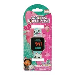 Zegarek z wyświetlaczem LED Gabbys Dollhouse KiDS Licensing цена и информация | Аксессуары для детей | pigu.lt