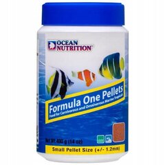 Ocean Nutrition Formula One Pellets S 400g Maistas jūrų žuvims kaina ir informacija | Maistas žuvims | pigu.lt