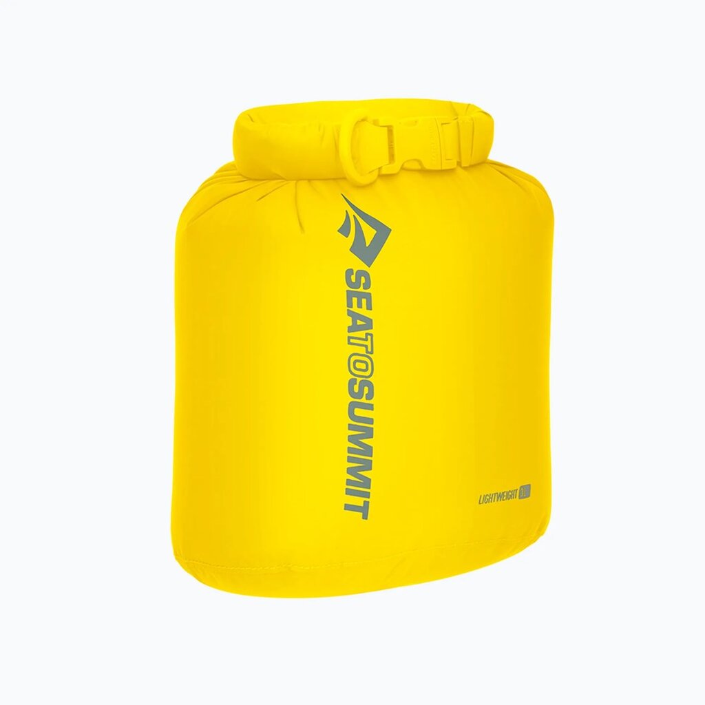Neperšlampamas krepšys Sea to Summit Lightweight Dry Bag Sulphur Yellow kaina ir informacija | Kuprinės ir krepšiai | pigu.lt