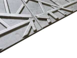 3D lubų apdailos plokštės betono imitacijos kaina ir informacija | Lubų, sienų dekoro elementai | pigu.lt