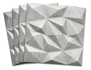 3D lubų apdailos plokštės Betono imitacijos 69 Brylant 3m2 - Už 12 vnt. Deccart kaina ir informacija | Lubų, sienų dekoro elementai | pigu.lt