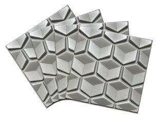 3D lubų apdailos plokštės Honey Pilka 3m2 - Už 12 vnt. Deccart kaina ir informacija | Lubų, sienų dekoro elementai | pigu.lt