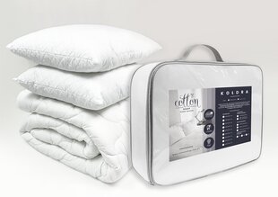 Односпальное одеяло ECONOMY LINE 160x200 см. + 2x подушки 70x80 см. цена и информация | Постельное белье | pigu.lt