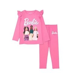 Komplektas mergaitėms Barbie, rožinis kaina ir informacija | Komplektai mergaitėms | pigu.lt