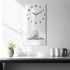 Sieninis laikrodis Abstrakcijos meškos miestas kaina ir informacija | Laikrodžiai | pigu.lt