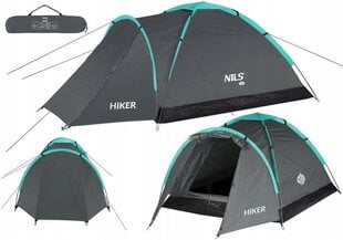Палатка Nils NC6010-č, серый цена и информация | Палатки | pigu.lt