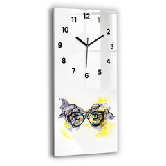 Sieninis laikrodis Akys su akiniais цена и информация | Часы | pigu.lt